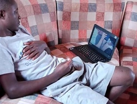 Hot baneful african twink playing ever after other cock gay porn japan bookwork