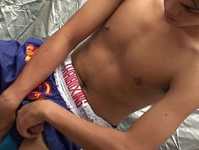 Joss Jerk Off korean threesome gay porn