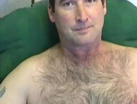 Mature Man Robert Jacks Off muscular hot gay porn