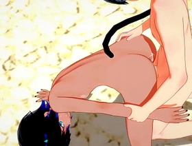 Yaoi - Catboy x Foxboy bareback twice - Sissy crossdress Japanese Asian Manga Anime Film  Divertissement Porn Joyful taiwan boy Joyful porn