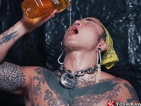 YOSHIKAWASAKIXXX - Asian Yoshi Kawasaki Drinks His Own Pee gay chinese porn star