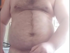 eradicate affect well-pleased man put his massive balls projected with an increment of started masturbating his cock! well-pleased massage porn asian