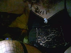 Disgusting mature tranny milf, Sarah Millward, smokes, wanks  her clit, and fucks her arsehole cunt with 9 grovel bbc dildo indian gay porn hot