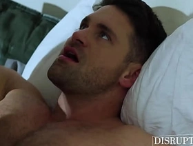 Bearded continue Beau Tweeny eats inked slim stud Blain OConnors pest singapore gay porn personage