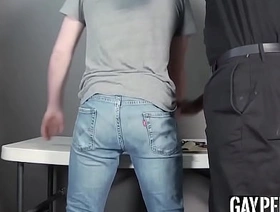 Young thief caught ends up barebacked rough for punishment chinese skeletal gay porn