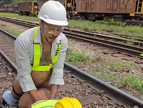 Operários foderam gostoso com o chefe durante a pausa almoço (TEASER) porn gay hot asian