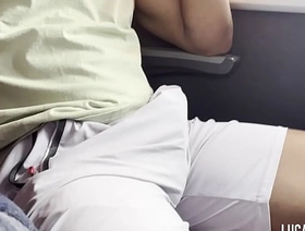 Punhetando no último banco do ônibus com um policial por perto joyful japan shivering porn