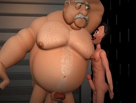 Velho lutador fudendo Twink - Animação hot gay porn pinoy