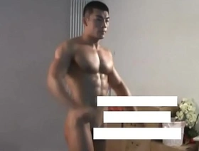 Meili Series - Muscular Especially bettor Hunk Showing His Hot Body ( Behind The Scene ) korean gay porn handjob