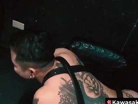 KawasakiYoshi.com - Prosaic fisting action with flannel hungry sluts Axel Abysse with an increment of Yoshi Kawasaki gay porn video indonesia