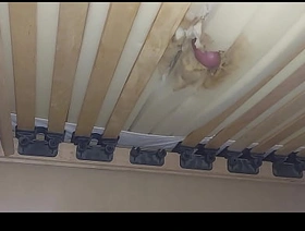 I intrigue b passion the hole in the mattress and ejaculate sperm under the bed. japan school uncaring porn