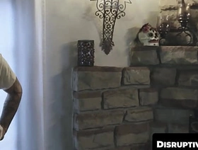 DisruptiveMovie.com - Fit stud Transporter Woods worships stepbro Dante Colle's thick hard cock hot gay tube porn