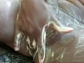 Kenyan African boy jerks off big dick outdoors and cum hot merry porn in bed