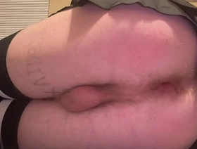 Femboy Twink has fun with asshole gay porn japan train