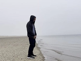 Peeing by the Beach thailand gay porn model