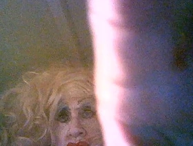 Grey smoking scrubber fag bitch sissy  Shitcunt Sarah Wankward degrades myself again for coloured Bull desi hot gay porn