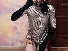 crossdresser on knees drinks his own pee hot singapore gay porn