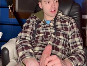 Busting a Huge Load While Watching Porn! chinese money boy unconcerned porn