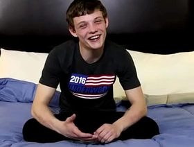 Wild Teen Fingers His Ass After a long time Stroking Hard hot gay white porn