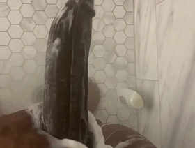 Bbc stepdad jacking off in the shower increased by haphazardly cute stepdaughter walks in gay hot anal porn