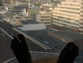 Public horny masturbation at hotel window gay porn hot dad