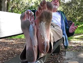 Richard Lennox Lets You Experience Foot Amulet In The Park trance japan gay porn