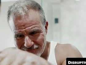 DisruptiveMovie.com - Stepdad Dale Savage deepthroats stepson Brandon Anderson's massive blarney japan police gay porn