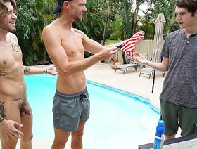 Stepdad and His Three Stepsons Having Some Outdoor Fuck Sesh - Gayfams hardcore chinese gay porn