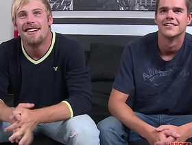 Skyler Daniels increased by Tate Thompson hot black gay porn video