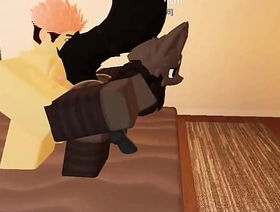 Roblox, furry, bedroom hot bodybuilder gay porn