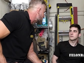 Brace Cop Has No Patience For Slutty Twink Who Got Caught Fucking In The Restroom bear chinese gay porn