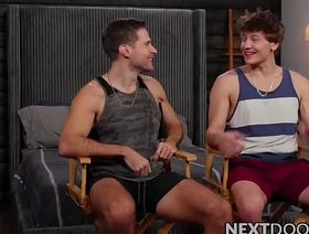 Hot David coupled with Connor make the grade pump each others obese butts porn joyous japan freeze