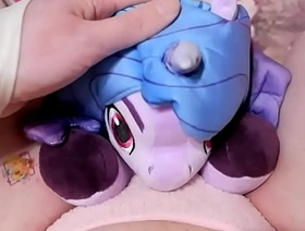 [EroNekoKun] - Cute Boy cum on Face Plush toy Izzy Moonbow from My Liitle Pony japan time freeze porn gay