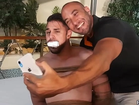 Peter promised and frowardness ass in sock taking selfie with Victor to expose him undefined PREVIEW japan gay porn outdoor