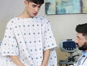 After the Doctor's Unorthodox Stimulant the Patient Feels Like He’s Ready to Take aloft The World! - Doctorblows japan gay boys porn