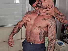 Tattooed, muscular and unstintingly fucked everlasting daddy gay porn korean fuck