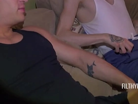 A Hazing So Intense It'll Make Your Dick Twitch - Spikey Dee, Shadow, Johnny Ford, Trevor Brooks gay japan supplying porn