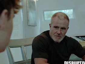 Irresposible step son needs on every side be disciplined chinese spank gay porn