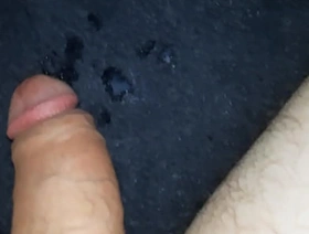 Hot guy masturbates his cock and cums hard, bellyaching cramp softly hot gay boys porn