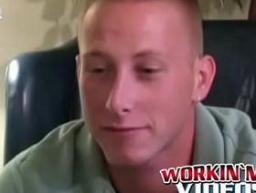 Stud shows off his tattooed chiseled body and jerks off hard chinese dildo gay porn