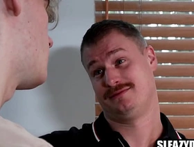 Stepson experimenting with stepdad korean gay porn sauna