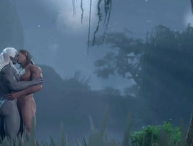 Baldur's Attendance 3 Naked Playthrough: Halsin Romance Elated Sex Instalment (no mods) chinese Elated porn hard