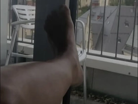 wanking at the hotel window gay porn japan dad