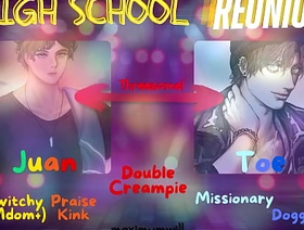 [Male Audio for Women] 2 Boys get their hands on you at the Reunion - POV AUDIO ROLEPLAY korean gay idol porn