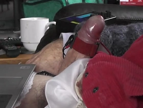 Using Estim to Cum to a Hands Free Trail hot gay porn hunks