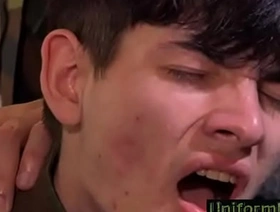 Punished by the Drill Sargent@UniformDick.com hot gay porn model