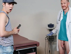 The Doctor Lures His Patient to Swell up His Cock and Ride It - Unclebangs korean gay porn cum
