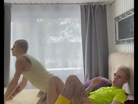 Stepfather fucked his stepson and his crestfallen friend, cumming in their holes chinese bath house gay porn