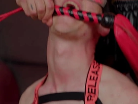 Used as a slut. She stuffs everything almost my exasperation other than a drilling machine with a dildo. korean slave gay porn