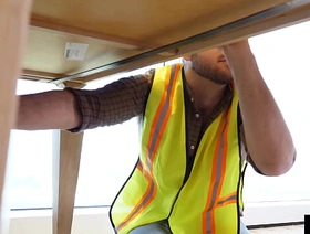 Service Tech Worship army A Customer's Fat Cock In Along to Shower gay chinese bodies porn